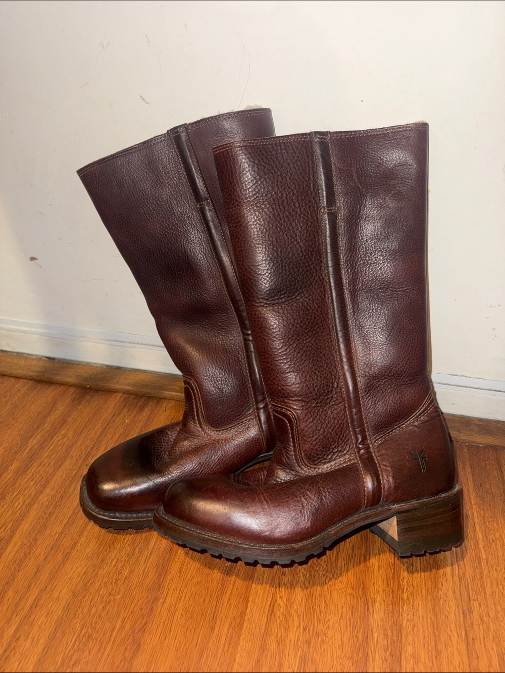 Frye 14G Campus Shearling Tall Boot
